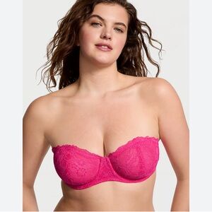 VS Sexy Tee Unlined Strapless Bra - 32D